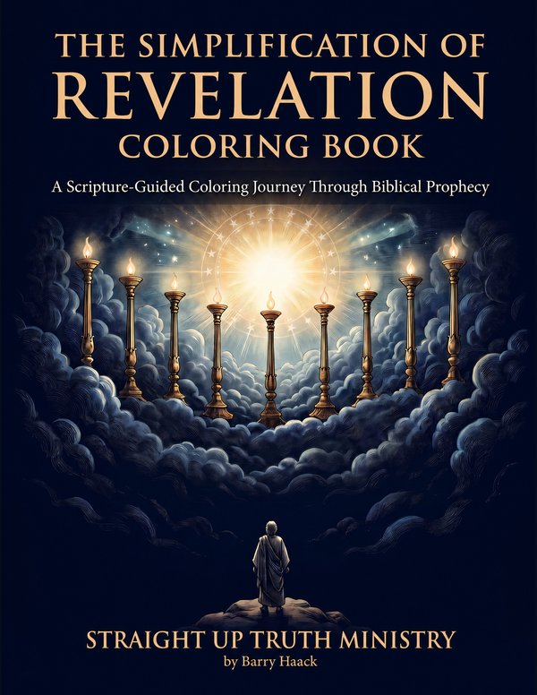The Simplification of Revelation Coloring Book cover